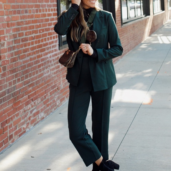 *SET* MM Lafleur The Sierra Shacket - Light Scuba and Pants Set Business Suit - Picture 1 of 10